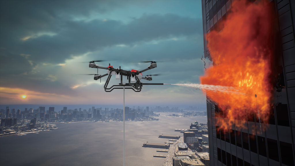 DRF 180 firefighting platform