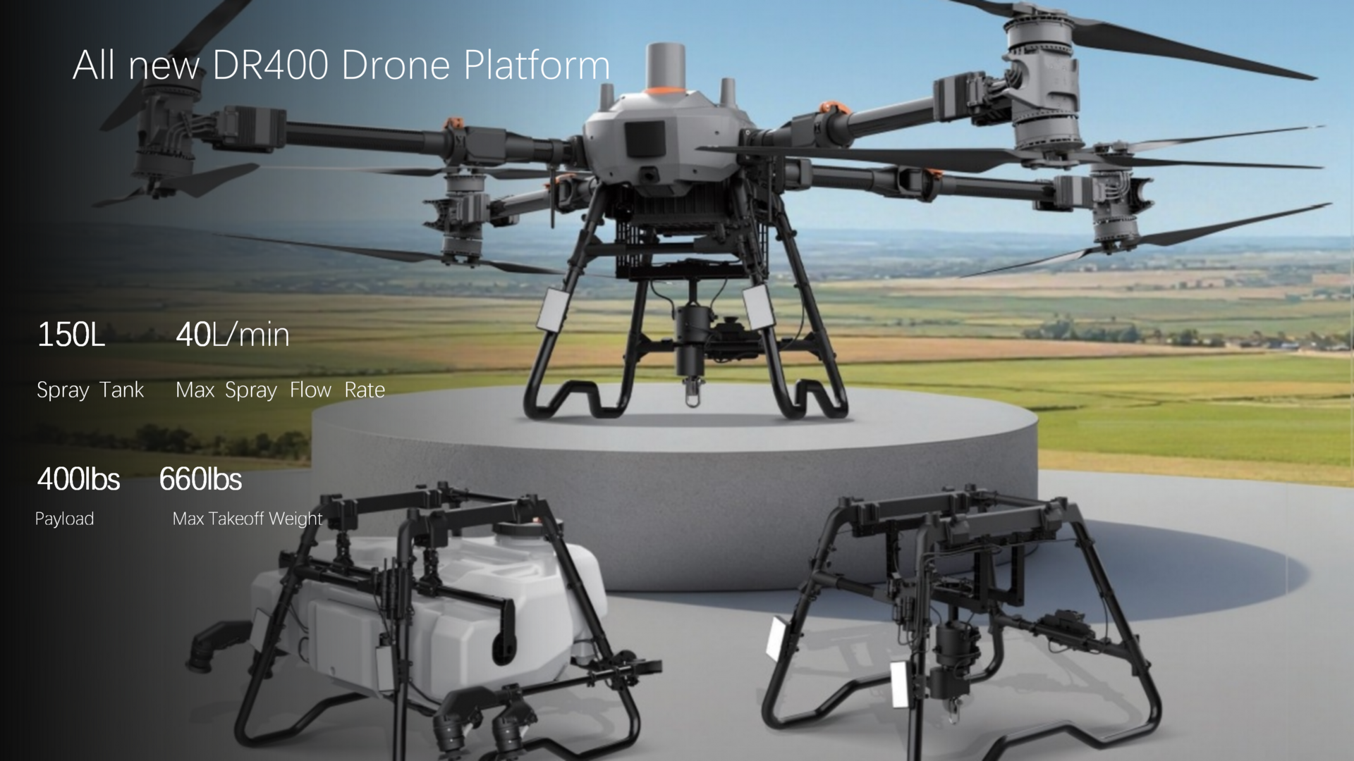 DR 400 system details
